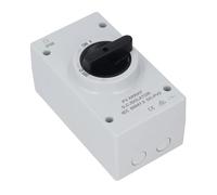 Mingzhe Interruptor de Desconexión de CC Fotovoltaico, Compacto Premium 32 A para Sistemas Solares Fuera la Red, Confiable y Eficiente, Manual Usuario Incluido
