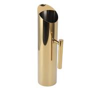 Mingzhe Jarra de Bebida de Acero Inoxidable 2 Litros con Protector contra Hielo, Boquilla Antifugas para té Caliente, Jugo y café (Oro)