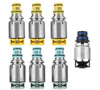 Mingzhe Juego de Solenoides de Transmisión 7 Piezas, Alta Precisión, Fácil Instalar, para Cruze LaCrosse Malibu 6T45E Reemplazo para Kit, OE 6T40 7 Piezas