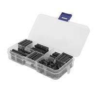 Mingzhe Kit de Componentes de Circuito Integrado DIP, 66 Uds., Zócalo Chip IC, Pin Plano, 2,54mm, para Creación Prototipos Electrónicos
