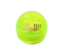 Mingzhe Limpiador de Brocas para Uñas, Caja de Limpieza de Cabezal de Cepillo Duro de Cobre, Limpieza a Fondo sin Daños, Herramienta con Estructura de Tapa, Diseño Desmontable (Amarilla)