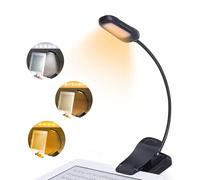 mingzhe Luz de Libro de Lectura con Clip 9 LED 3 Temperaturas Color 3