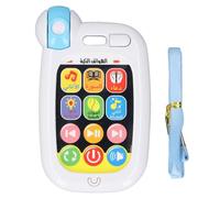 Mingzhe Máquina de Aprendizaje árabe Teléfono de Juguete Educativo Dispositivo Aprendizaje Idioma árabe Interactivo Portátil con Canciones Infantiles del Corán para Niños Mu