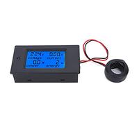 Mingzhe Medidor de Corriente Digital TSPZEM-061, Probador de Potencia Multifuncional para Aplicaciones Técnicas, Fácil Transportar, 1 Unidad
