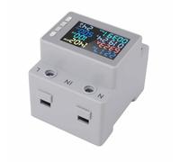 Mingzhe Medidor de Energía Compacto en Carril Din con Pantalla Digital Protección contra Sobrecorriente para Monitoreo Eficiente de Voltaje y Corriente 170-270V 63A
