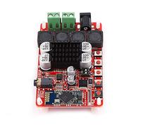 Mingzhe Placa Amplificadora de Potencia Digital con Salida de Doble Canal 50W+50W para Altavoces, Alto Rendimiento, Entrada 8V a 25V CC