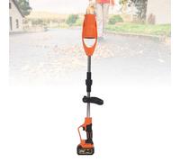 Mingzhe Soplador de Hojas, Soplador de Hojas Eléctrico Plegable con Batería y Cargador Soplador de Hojas Inalámbrico Aspirador de Hojas Soplador de Hojas con Batería para Soplar (Naranja)