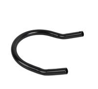 Mingzhe Soporte de Montaje Aro de Bucle para Marco Asiento Trasero Motocicleta, Alta Resistencia, Fácil Instalación, Cubierta Moderna y Negra para Accesorios Bricolaje con (210 mm tubo doblado)