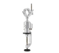 mingzhe Soporte para Taladro Eléctrico de Aleación de Aluminio, Abrazadera en Tornillo Banco para Encimera hasta 53 Mm Espesor con Cubierta Goma