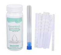 Mingzhe Tiras Reactivas de Agua PO4 50 Unidades Detección Rápida y Precisa Kit de Prueba Agua para Piscina Acuario Potable Cartón Plástico 40 G