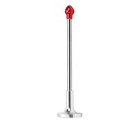 mingzhe Varilla de Alineación de Palos Magnética Acero Inoxidable, Ayuda para Entrenamiento Columpio, Herramienta ángulo Mentira Ajustable con Diseño Magnético para Práctica (Rojo)