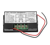 Mingzhe Voltímetro Digital y Probador de Corriente YB5142DM: Medición Precisa de Energía Eléctrica, con Funciones Alarma y Fácil Configuración (Prueba directa AC20A)