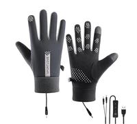 Minhaxue Guantes con Calefacción Eléctrica, Calefacción USB con Control Flexible, Guantes Térmicos USB para Hombre y Mujer, para Hombres Mujeres Jóvenes Esquí Senderismo Trabajo