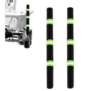 Minhaxue Postes guía de remolque, almohadilla impermeable resistente, cubierta de poste de remolque marino de 2 piezas, para mar, lago, río, playa, agua salada, agua dulce, lanzamiento, carga
