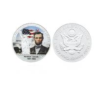 MINHBDER Monedas Conmemorativas 46 Monedas Conmemorativas De Presidentes De EE. UU. Biden Trump Monedas De Desafío Chapadas En Plata Regalo Coleccionable Artesanal