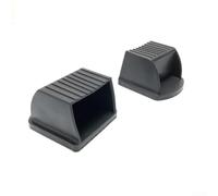 Minhe 2 unids equipo de fitness rectángulo extremo extremo extremo de goma para 70x50mm equipo de fitness rectángulo protectores de piso para gimnasio equipo estabilidad