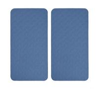 Minhe 2pc Yoga Rodilla Codera Cojín Set TPE Antideslizante Respaldo Fitness Mat Para Entrenamiento Seguro Fitness Mat Protección Rodilleras (Azul)