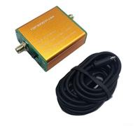 Minhe Amplificador de señal RF de banda ancha de 100 kHz-6 GHz para accesorios de analizador, ganancia de 20 dB, 0.4 dB NF a 1.95 GHz, salida +35 dBm, para SMA hembra, impedancia de 50 Ω (sin batería)
