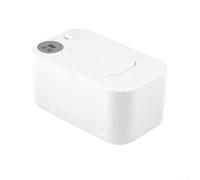 Minhe Calentador de toallitas para bebés con tapa abatible e interfaz USB portátil para una mano conveniente para acceder en casa o coche, manteniendo las toallitas calientes y suaves para bebés