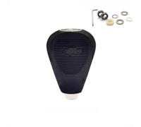 Minhe Carrete de tambor modificado EVA para carrete de pesca DRT CQ200 Tatula 300 Power Handle Accesorio de aparejos de pesca de repuesto con rodamientos (negro plateado)