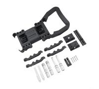 Minhe Conector de alimentación de carretilla elevadora Voltaje nominal 150 V PP Aislamiento Plata Terminal de cobre AC DC Interfaz Alta Corriente Aplicación 80A 160A IP23 UL94V-0 Negro (160A-macho y