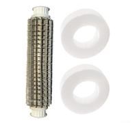 Minhe Conjunto de cepillo de rodillo de tubo de rueda limpiador de piscina, 99955951-ASSY para limpiadores robóticos de piscinas Dolphin (con anillos)