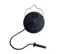 Minhe Cubierta superior del panel solar de bricolaje, pieza de repuesto de 2 V 100 MA, material ABS resistente a la intemperie, para patio al aire libre, jardín, accesorios de luz colgante, negro
