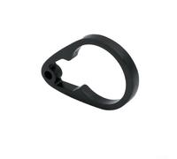 Minhe Espaciador de carbono de 5 mm para sistemas de auriculares de bicicleta F10 F12 con par de arandelas de aleación y construcción de carbono dimensionalmente estable (negro)