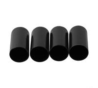 Minhe Extremo termorretráctil de 20 x 45 mm con juntas de masilla, paquete de 100 fundas de protección de cable de poliolefina negra para cables de telecomunicaciones y alimentación