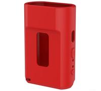 Minhe Funda de silicona a prueba de golpes para Garmin Varia Vue con antideslizante que ayuda a mantener el dispositivo seguro durante el ciclismo (rojo)