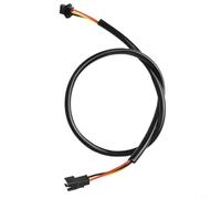 Minhe Interruptor de sensor de medidor de flujo de agua de efecto Hall G1 de latón industrial, capacidad de 2-50 l/min, CC 3.5-24 V, para calderas, calentadores y sistemas de bomba (cable de extensión