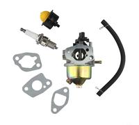 Minhe Juego de carburador de alto rendimiento para cortacésped de gas Einhell GC-PM 46/1 S GC-PM 51/2 S HW HBM 46 R