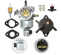 Minhe Kit de carburador para motores FH541V de 4 ciclos, coincide con OEM 15003-7081, cuenta con bomba de combustible integrada, diseño metálico robusto