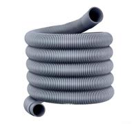 Minhe Kit de extensión de manguera de drenaje para lavadora con adaptador, soporte en forma de U, tubo de polipropileno flexible para fregadero de lavandería, lavavajillas, apto para gris, 100 cm, 150