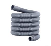 Minhe Kit de extensión de manguera de drenaje para lavadora con adaptador, soporte en forma de U, tubo de polipropileno flexible para fregadero de lavandería, lavavajillas, apto para gris, 100 cm, 150