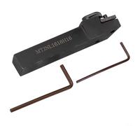 Minhe MTJNL1616H16 Soporte de herramientas de torneado externo Acero al carbono Mano izquierda 93 ° Ángulo de la hoja 16 mm x 16 mm Mango cuadrado 100 mm Longitud para mecanizado de torno de precisión