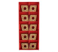 Minhe Optimice los gastos de herramientas con esta solución rentable 10pcs CNMG 432 MA insertos de torneado de carburo de oro para reducir costos