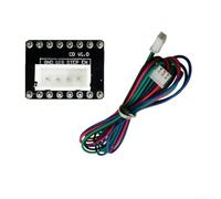 Minhe Placa adaptadora divisora de motor paso a paso para NEMA 23 con cable, expansión de CD MKS y TMC2160 para controladores TB6600 para sistemas de control CNC de impresora 3D