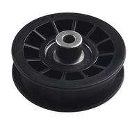 Minhe Polea tensora plana 532194327 194327 para Craftsman para-Husqvarna Riding cortacésped tractor negro 3.5 pulgadas diámetro exterior