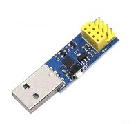 Minhe Programador de módulo inalámbrico ESP8266/ESP-01/ESP-01S con chip USB a serie CP2104, modo de descarga automática, fuente de alimentación de 3.3V, para Arduino-IDE y para ESP8266Flasher