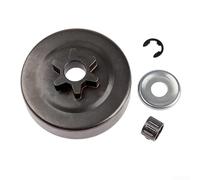 Minhe Simplifica tus reparaciones con este juego completo de piezas de motosierra que incluye un tambor de embrague y accesorios