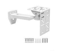Minhe Soporte de cámara ajustable de acero inoxidable para cámaras de seguridad diseñado para instalación de postes de pared y tuberías en todas las condiciones climáticas (B)