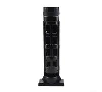 Minhe Soporte vertical ajustable para caña de pescar MEIHO Box Series 5000/7000/9000/7080/2055/2070/7055/7070, diseño práctico (negro)