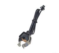 Minhe Termistor para aplicaciones automotrices y motocicletas, sensor de temperatura de alta precisión con resistencia de 50 K, rango de funcionamiento de -20 ℃ ~ 100 ℃, sonda roscada de latón negro y