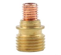 Minhe TIG - Boquilla de soldadura de latón para lente de gas Stubby 45V42 45V43 45V44 45V45 compatible con WP9 WP20 WP25 0.5mm 1.6mm 2.4mm 3.2mm Accesorios de soldadura dorados (45V44)