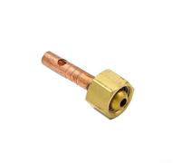 Minhe TIG WP26 - Tuerca de conector de cable de alimentación para antorcha de soldadura de 16 x 1, 5 roscas hechas de latón para cable de 4 m² de 90 A a 150 A, reparación de antorchas, conector de