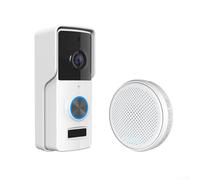 Minhe Timbre de video WiFi habilitado para audio bidireccional para una comunicación segura en tu puerta principal en cualquier momento y en cualquier lugar