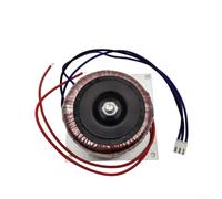 Minhe Transformador toroidal de doble potencia | Pico de 100 W para dispositivos de audio | Tipo seco de núcleo tipo E con baja fuga magnética, respuesta rápida - 9 x 4 cm (12 V)