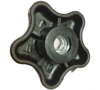 Minhe Tuerca hexagonal de repuesto M8 1.25 para perilla de mango de cortacésped, diseñada para su uso con sistemas de mango de cortacésped estándar