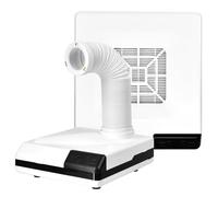 MINHUIJIHUI 60w Colector De Polvo De Laboratorio Dental, Aspiradora MultifuncióN De Bajo Ruido,Aspirador Dental De Mesa,Banco De Trabajo De Pulido Dental,para Limpiar El Polvo del Laboratorio